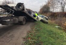 Что делать, если машина попала в кювет