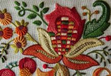 Интересные техники ручной вышивки