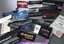 Изготовление этикеток для одежды