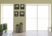 Обрамление окон внутри помещения