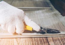 Покраска стеклообоев своими руками