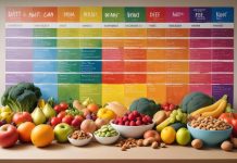 Правильное питание диаграмма