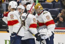 «Флорида» в гостях обыграла «Нэшвилл» в матче с 11 голами