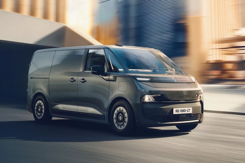Renault показал электрический Trafic нового поколения