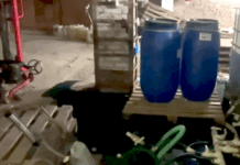 В Подмосковье ликвидировали цех по производству контрафактной бытовой химии