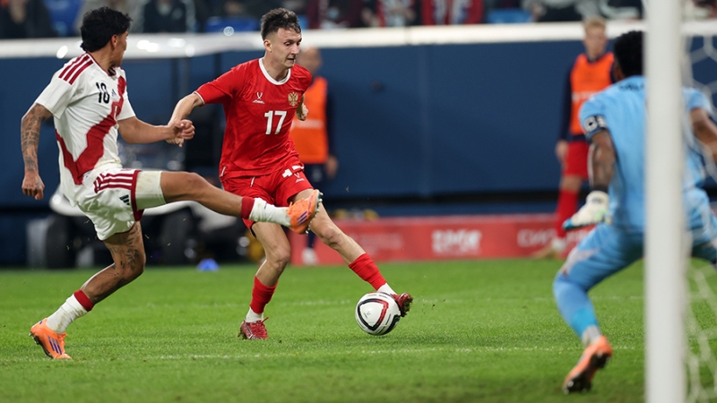 Вратарь команды Перу назвал Головина лучшим футболистом в матче со сборной РФ